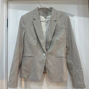 H&M Grey Beige Blazer
